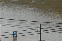 雨の水中か？