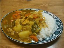 カレーライス。