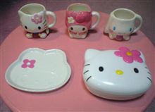 キティちゃん、マイメロ、シナモンちゃん