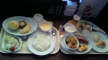 園内にて昼飯