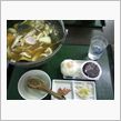 今日のお昼は。
