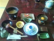 今から朝食です。