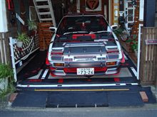 AW11の車庫が完成しました、