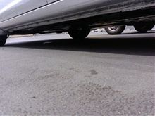 (;´Д`)エコ・カーの下回り。 (;´Д`)エコ・カーの下回り。