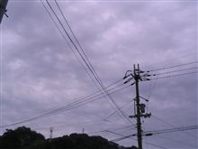 どんよりと・・・