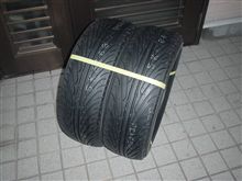 ワゴンＲのタイヤ到着