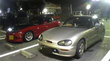 昨夜の洗車後。。。