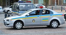 ウクライナ警察 ミツビシ ランサー X パトカー ・・・・ ウクライナ警察 ミツビシ ランサー X パトカー ・・・・