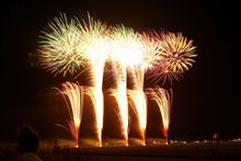 あさか野花火大会♪