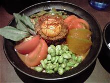 冷やしカレー麺・麺屋武蔵・武仁