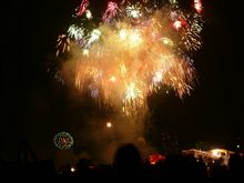 ☆多摩川花火大会☆動画アリ