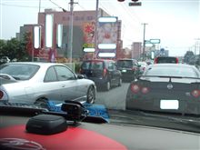 目の前に。。。GT-R☆2台並びました☆ 