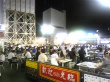 約２０年ぶりのビヤガーデン　■＼(^^ )