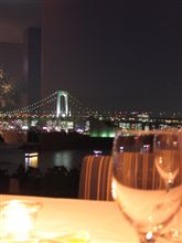 今日のディナーは、ホテル日航東京「オーシャン・ダイニング」のイタリアン
