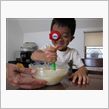 ホットケーキ、クルクル