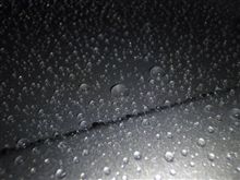 台風11号の撥水・・・o(▼_▼θ