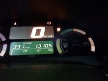 無給油いんさいと（1310㎞）達成