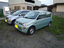 ミニカが二台？？