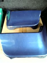 以前オクで購入したリアの泥除け 