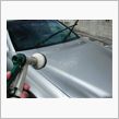 日曜日は即席洗車！！！。