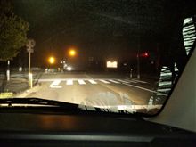 昨夜の帰り道