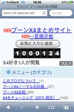 ブログが１，０００，０００アクセス達成