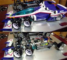 6輪のテストシャーシを製作してみました。