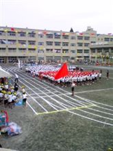 台風回避？運動会♪