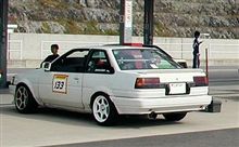 OPTION２トロフィー　ハチロクキングレース第3戦（前半）