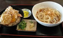 お嫌いですか１０７　おがた家のぶっかけうどんと天丼