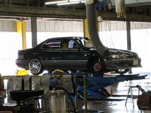 ドライブシャフトブーツ交換＆Ａ/Ｔフルード交換