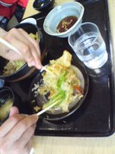 桃花さん、果敢に