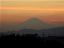 秋の夕焼け