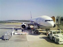 飛行機で羽田へ