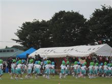 暑かった運動会
