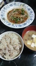 今日の晩飯は・・・