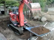 遊ぶばぁ～しちゃぁいけんよ。