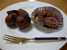 梨ジュースと栗づくし