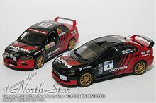 ADVAN-PIAAランサーの競演