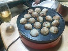 たこパで乾杯 