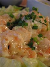 今日の晩御飯は海老さんで。。 今日の晩御飯は海老さんで。。