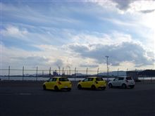 最後は埠頭で撮影会