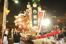 夜の地車曳行