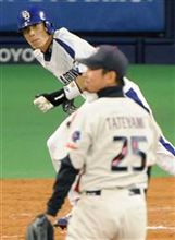 中３―２ヤ（１８日）　中日七回に勝ち越す