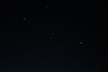 久しぶりに夜空を見上げて☆彡