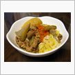 ECOデミオ特製“モツ煮”