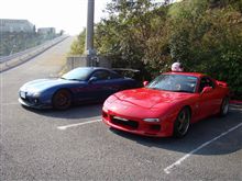 幸田サーキットで錆取り