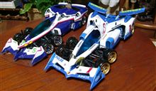 完成！二台のサイバーフォーミュラ！（アスラーダ vs オーガ）