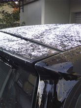 スマート、初冠雪。