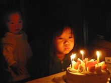 今年も誕生日は火消し